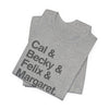 Cal & Becky & Felix & Margaret Buckeye T-Shirt Printify