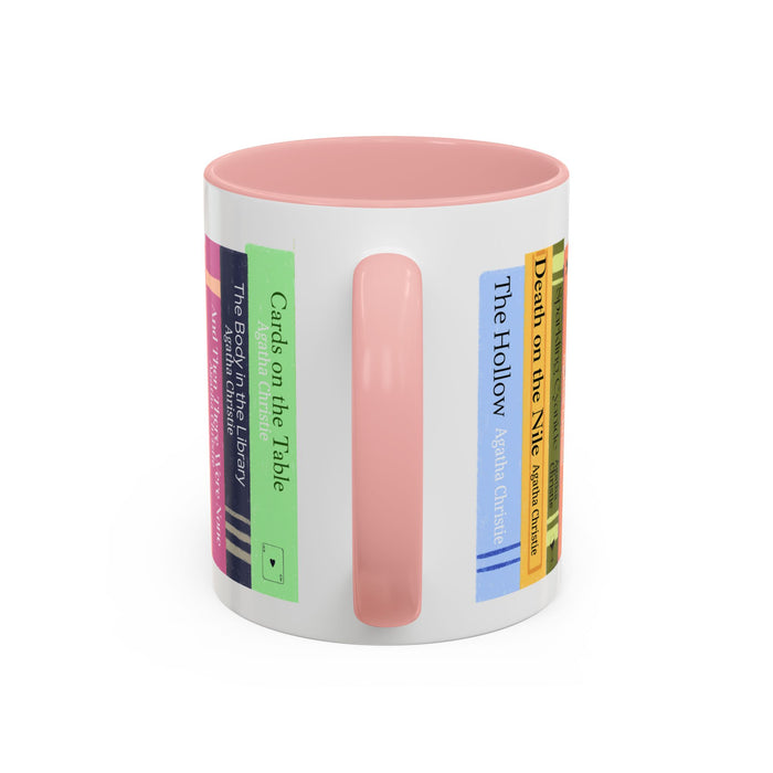 Agatha Christie Bookshelf Accent Coffee Mug The Untamed Chapter Store