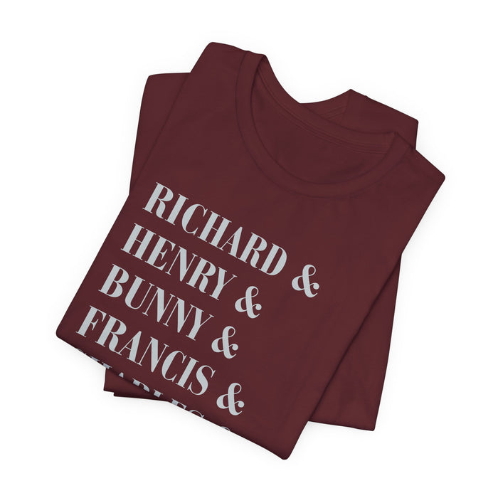 The Secret History character t-shirt | dark academia tee | literary merch Printify