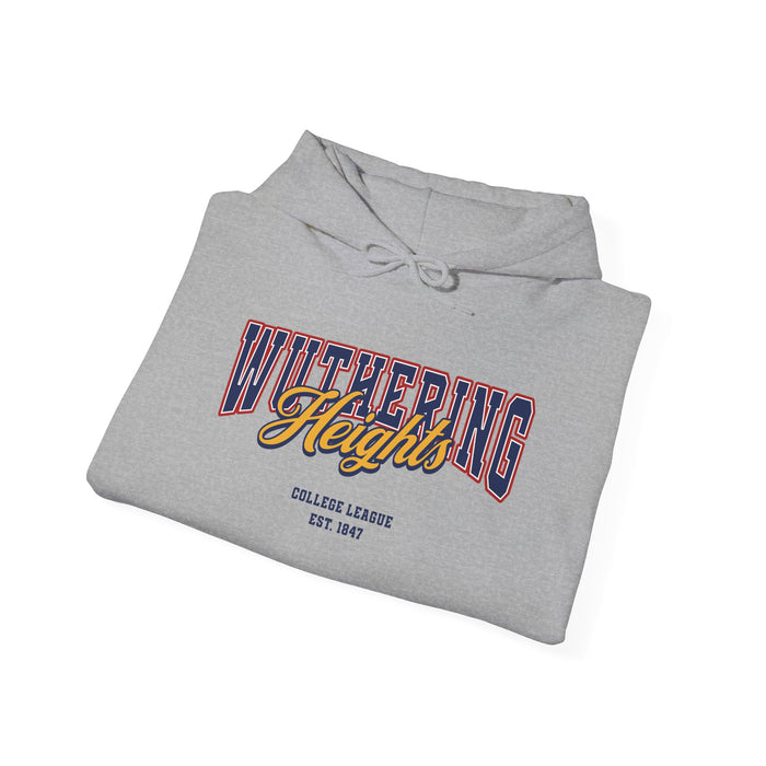 Emily Bronte Wuthering Heights Hoodie | Unisex Varsity Hoodie | Gothic Romance | Dark Academia Clothing | Valentines Gifts | Gifts for Her Printify