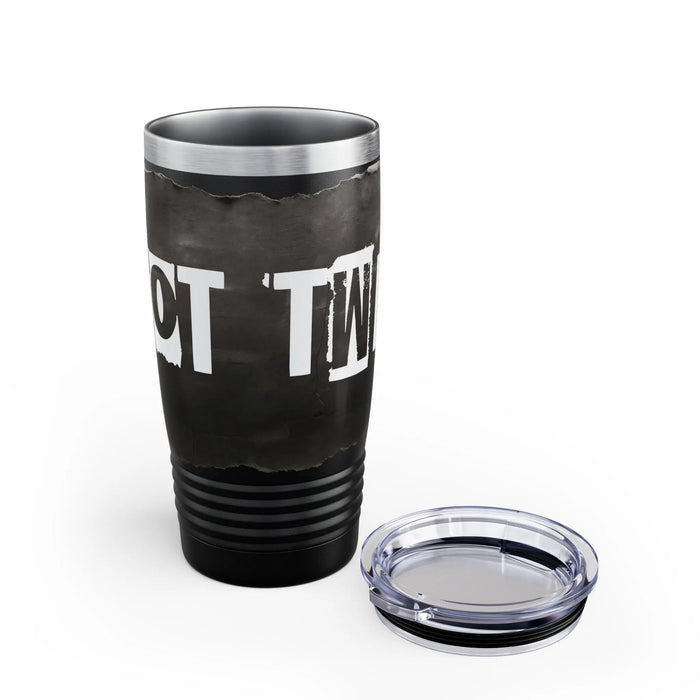 Plot Twist Ringneck Tumbler, 20oz Printify