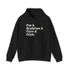 MW Craven Official Merchandise Poe & Bradshaw & Flynn & Doyle Hoodie Printify
