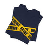 Crime Scene Tape T‑Shirt Printify