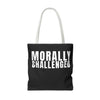 MORALLY CHALLENGED Tote Bag The Untamed Chapter Store