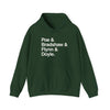 MW Craven Official Merchandise Poe & Bradshaw & Flynn & Doyle Hoodie Printify
