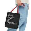 Plot Twist In Progress Tote Bag The Untamed Chapter Store