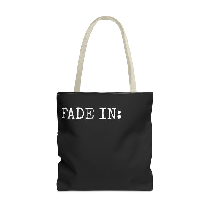 FADE IN FADE OUT Screenwriting Tote Bag The Untamed Chapter Store