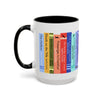 Agatha Christie Bookshelf Accent Coffee Mug The Untamed Chapter Store