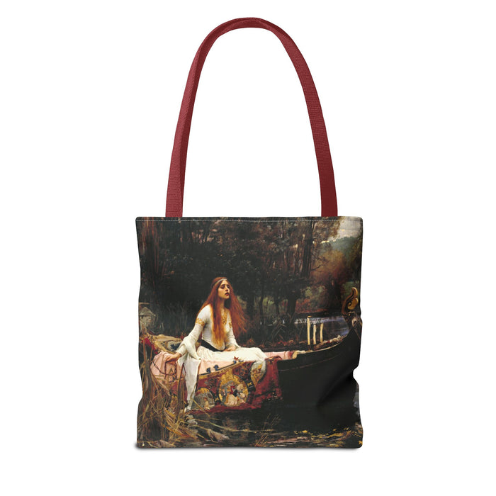 Lady of Shalott Art Tote — Pre-Raphaelite Painting Tote Bag Printify