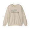 Read Books. Cuddle Cats. Fight Fascists. Sweatshirt Printify