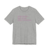 Read Books. Walk Dogs. Fight Fascists. Pink Typography T-Shirt Printify