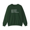 Read Books. Walk Dogs. Fight Fascists. Sweatshirt Printify