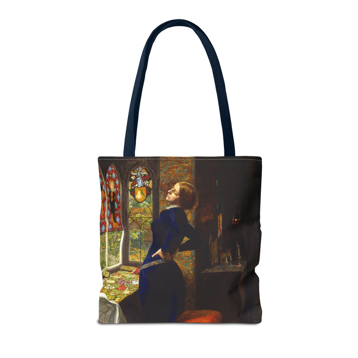 John Everett Millais's Mariana (1851) All-Over Print Tote Bag Printify