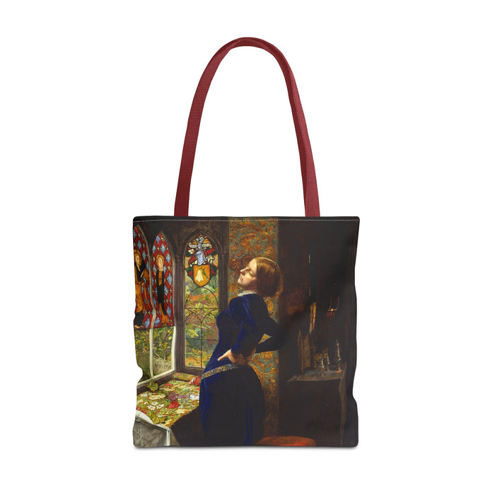 John Everett Millais's Mariana (1851) All-Over Print Tote Bag Printify