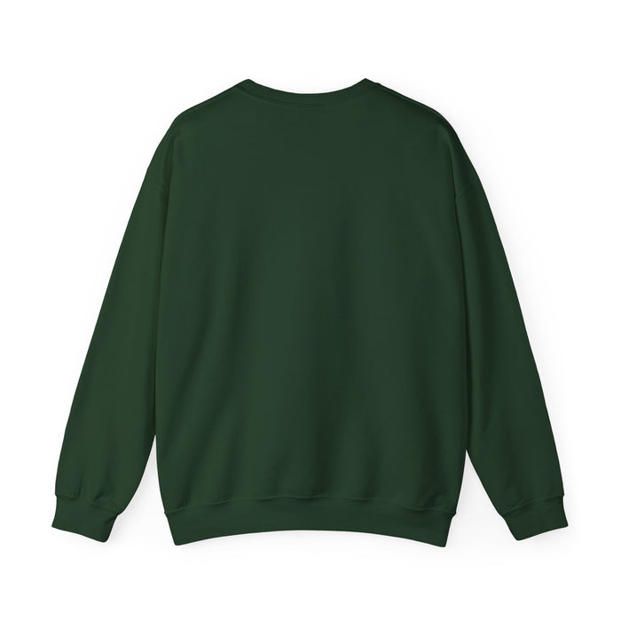 Crewneck Sweatshirt — Poe & Bradshaw & Flynn & Doyle Text Design Printify