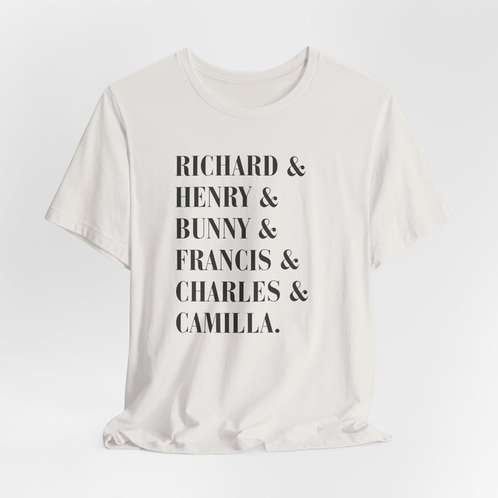 The Secret History character t-shirt | dark academia tee | literary merch Printify