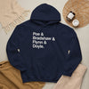 MW Craven Official Merchandise Poe & Bradshaw & Flynn & Doyle Hoodie Printify