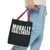 MORALLY CHALLENGED Tote Bag The Untamed Chapter Store
