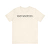 Protagonist Literary T-Shirt The Untamed Chapter Store