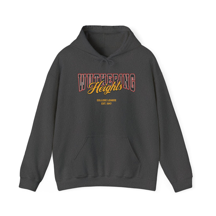 Emily Bronte Wuthering Heights Hoodie | Unisex Varsity Hoodie | Gothic Romance | Dark Academia Clothing | Valentines Gifts | Gifts for Her Printify