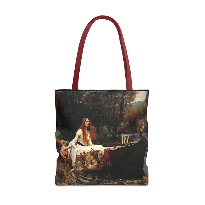 Lady of Shalott Art Tote — Pre-Raphaelite Painting Tote Bag Printify