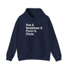 MW Craven Official Merchandise Poe & Bradshaw & Flynn & Doyle Hoodie Printify