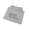 Read Books. Walk Dogs. Fight Fascists. Hoodie Printify