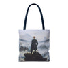 Wanderer Above the Sea Mist Tote Bag – Classic Dark Academia Art Tote Printify