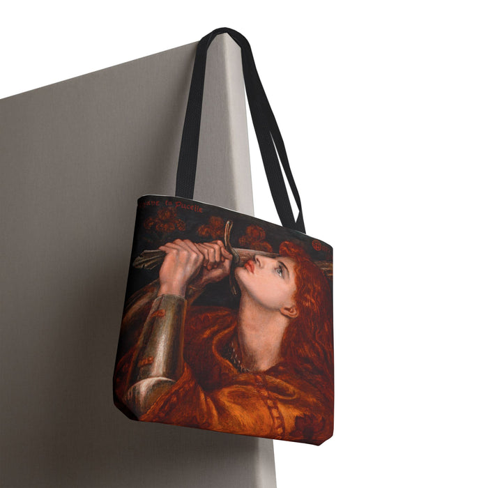 Joan of Arc (1882) by Dante Gabriel Rossetti Tote Bag Printify