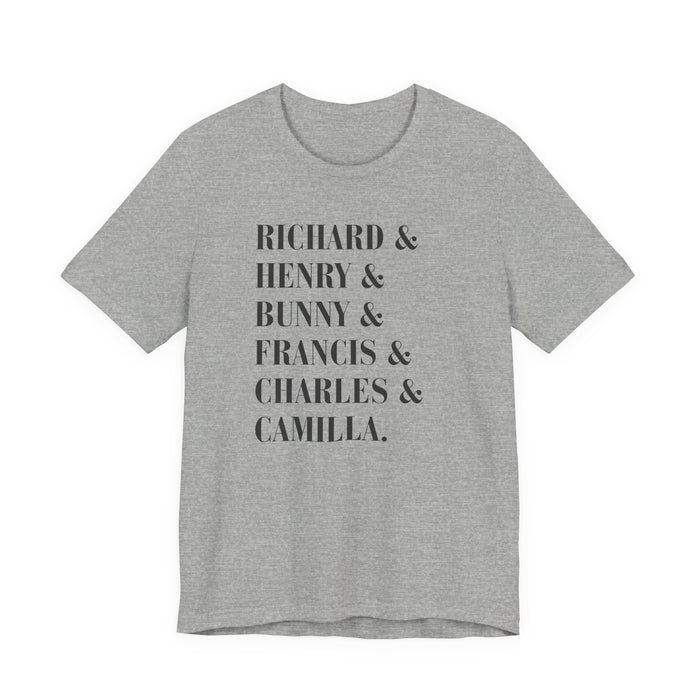 The Secret History character t-shirt | dark academia tee | literary merch Printify