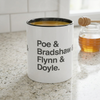 Coffee Mug — Minimalist Names Design (Poe & Bradshaw & Flynn & Doyle) Printify