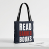 Read Banned Books Black Tote Bag Printify