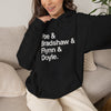 MW Craven Official Merchandise Poe & Bradshaw & Flynn & Doyle Hoodie Printify