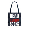 Read Banned Books Black Tote Bag Printify
