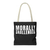 MORALLY CHALLENGED Tote Bag The Untamed Chapter Store