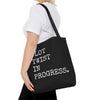 Plot Twist In Progress Tote Bag The Untamed Chapter Store