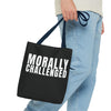 MORALLY CHALLENGED Tote Bag The Untamed Chapter Store