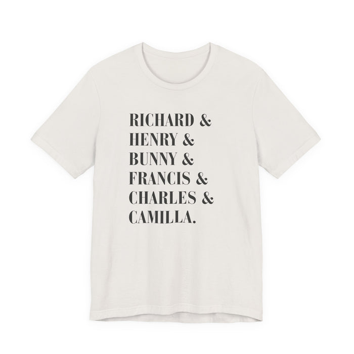 The Secret History character t-shirt | dark academia tee | literary merch Printify