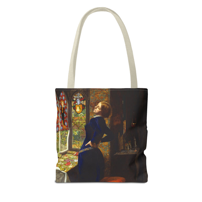 John Everett Millais's Mariana (1851) All-Over Print Tote Bag Printify