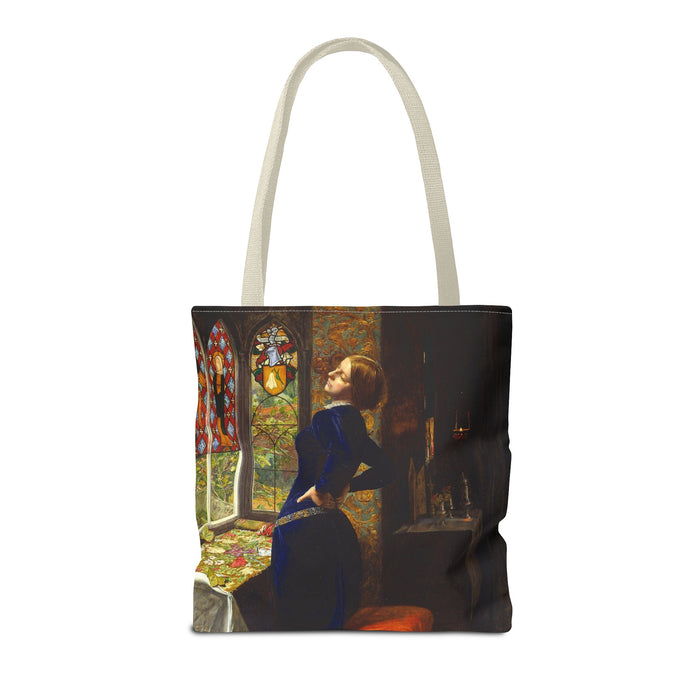 John Everett Millais's Mariana (1851) All-Over Print Tote Bag Printify