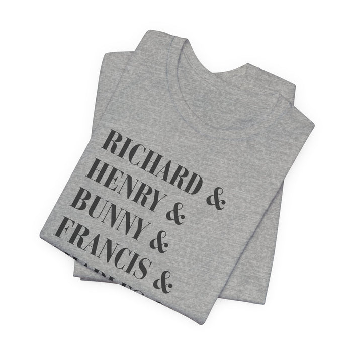 The Secret History character t-shirt | dark academia tee | literary merch Printify
