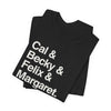 Cal & Becky & Felix & Margaret Buckeye T-Shirt Printify
