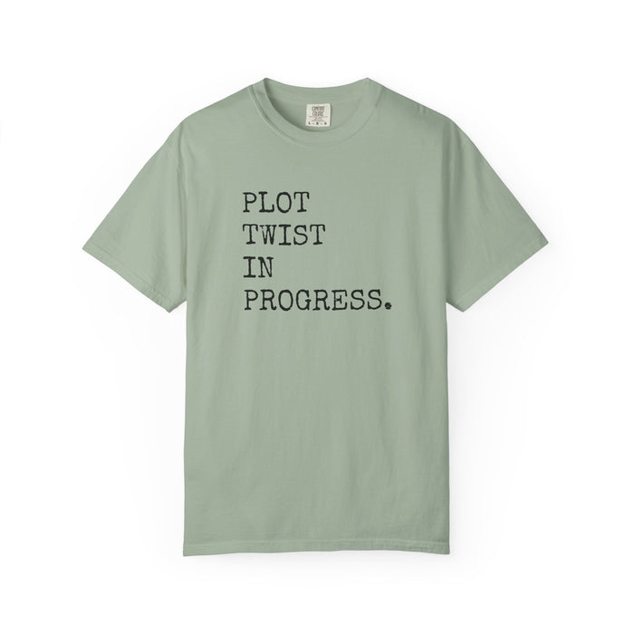 Plot Twist In Progress T-Shirt The Untamed Chapter Store