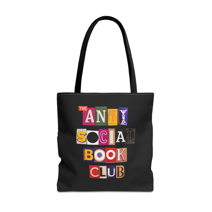 Anti Social Book Club Tote Bag The Untamed Chapter Store