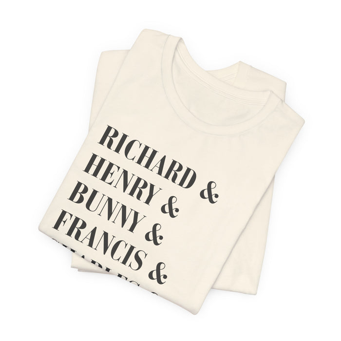 The Secret History character t-shirt | dark academia tee | literary merch Printify