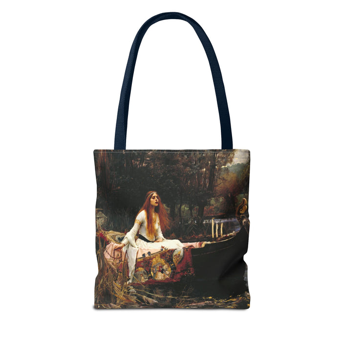 Lady of Shalott Art Tote — Pre-Raphaelite Painting Tote Bag Printify