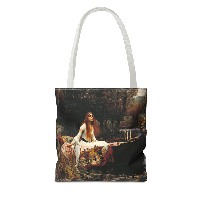 Lady of Shalott Art Tote — Pre-Raphaelite Painting Tote Bag Printify