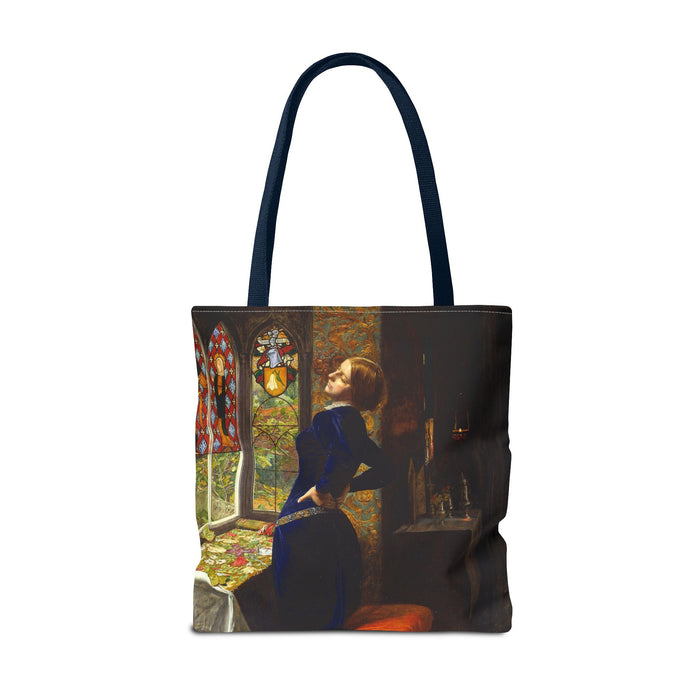 John Everett Millais's Mariana (1851) All-Over Print Tote Bag Printify