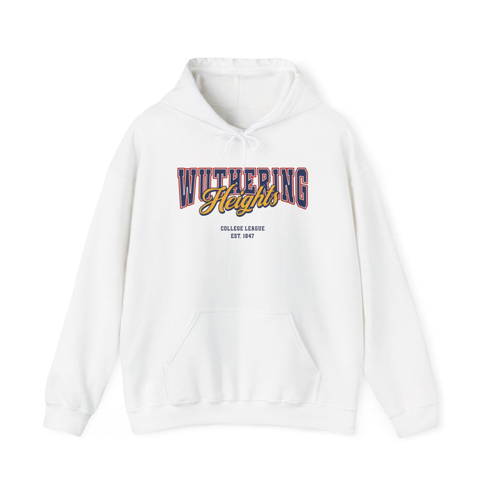 Emily Bronte Wuthering Heights Hoodie | Unisex Varsity Hoodie | Gothic Romance | Dark Academia Clothing | Valentines Gifts | Gifts for Her Printify
