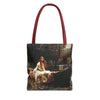 Lady of Shalott Art Tote — Pre-Raphaelite Painting Tote Bag Printify